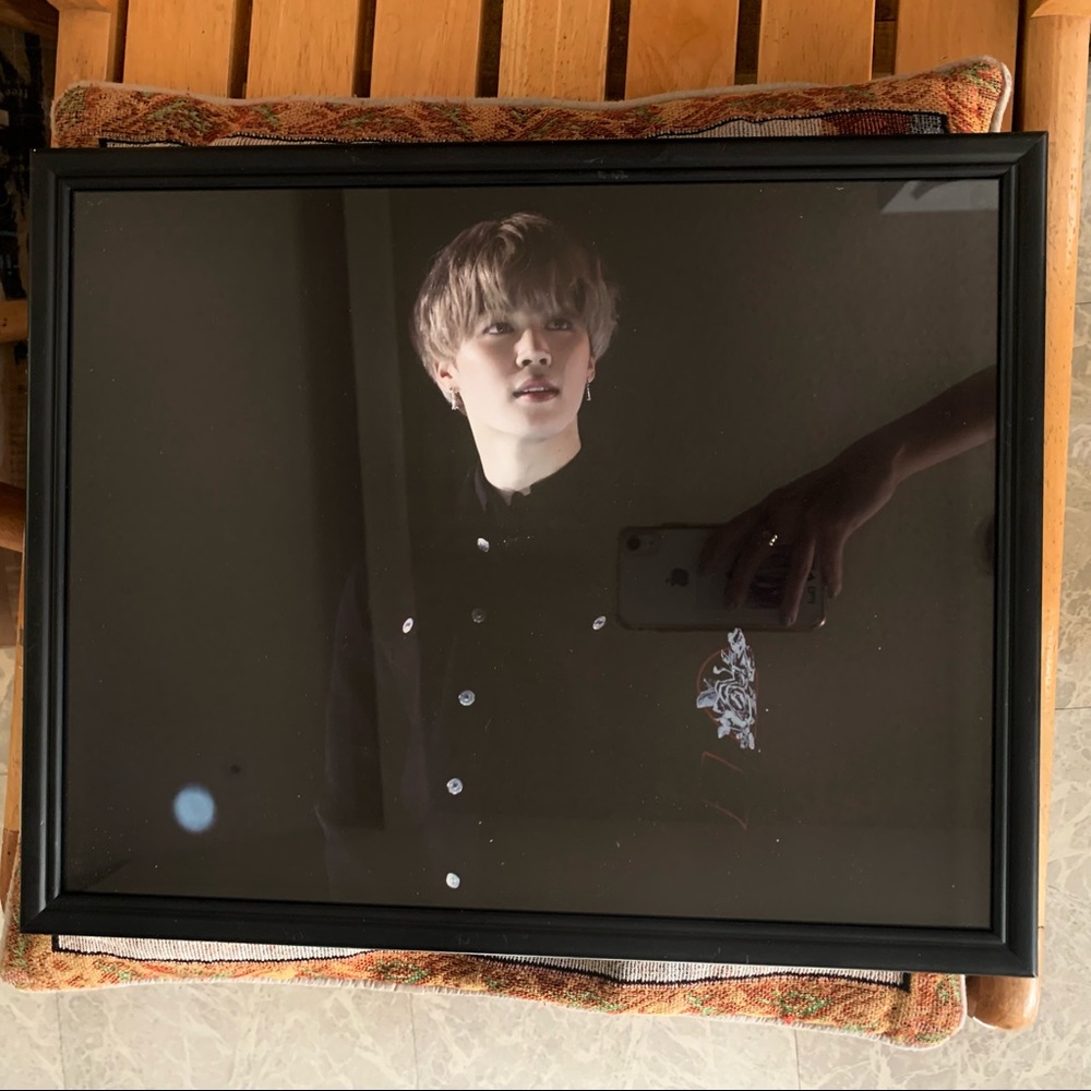 Jimin BTS Frame Poster Merch